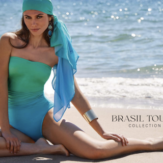 Roidal pareo venus effen groene stranddoek in luxe